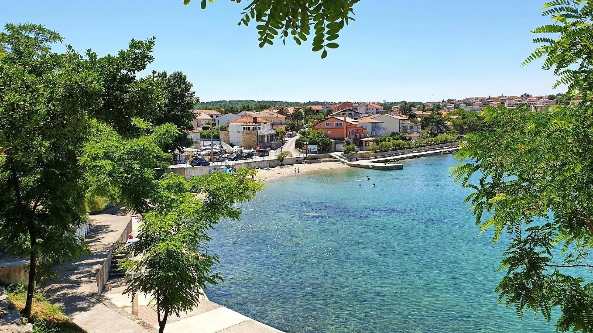 Apartment Devcic-40M Vom Meer, Haustierfreundlich Silo  0*, Silo (Krk)